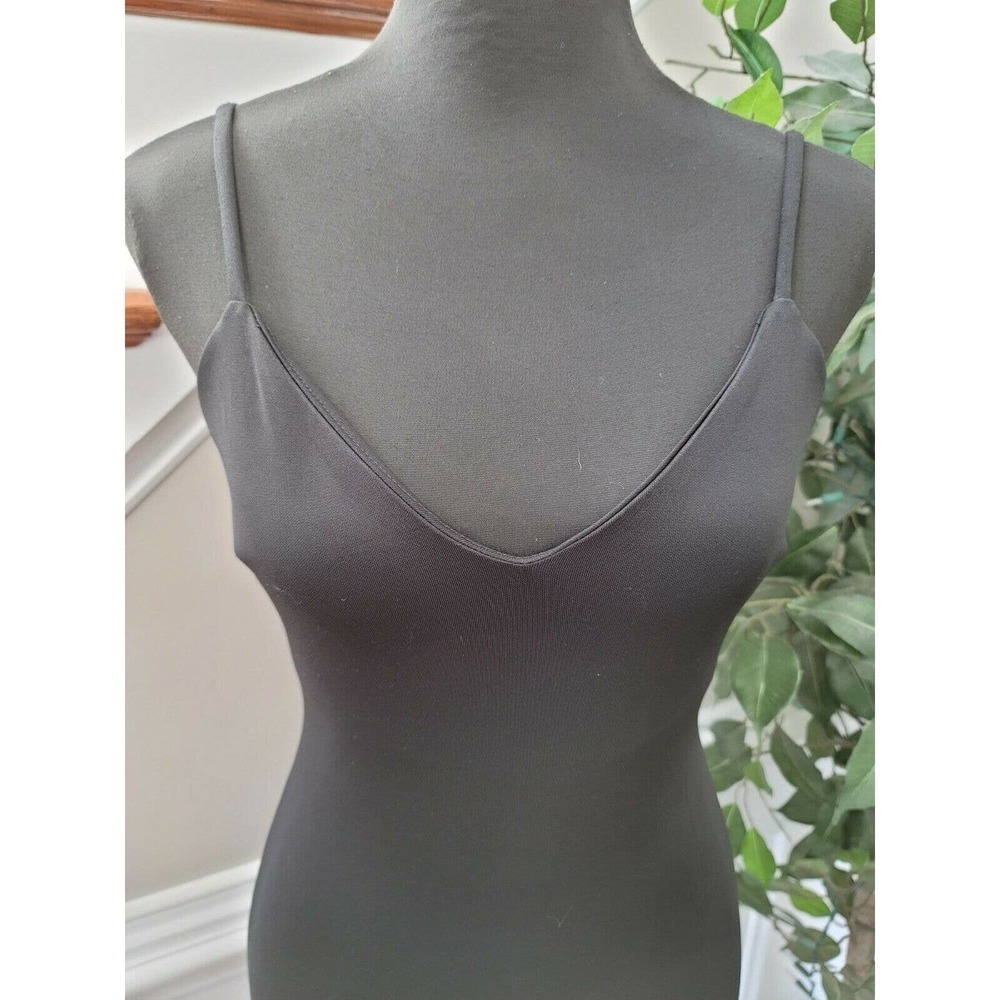 Iris Basic Women Solid Black Polyester Vneck Slee… - image 5